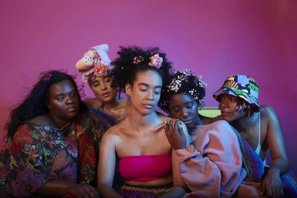 Photo courtesy of niv Acosta, “BLACK POWER NAPS.”